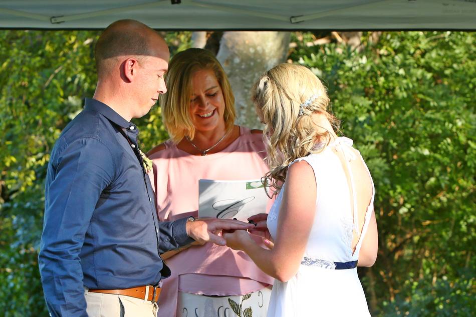 Great-a-tude wedding ceremony moment 19