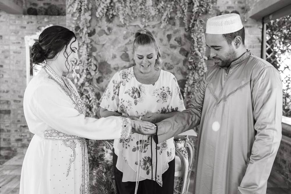 Great-a-tude wedding ceremony moment 43