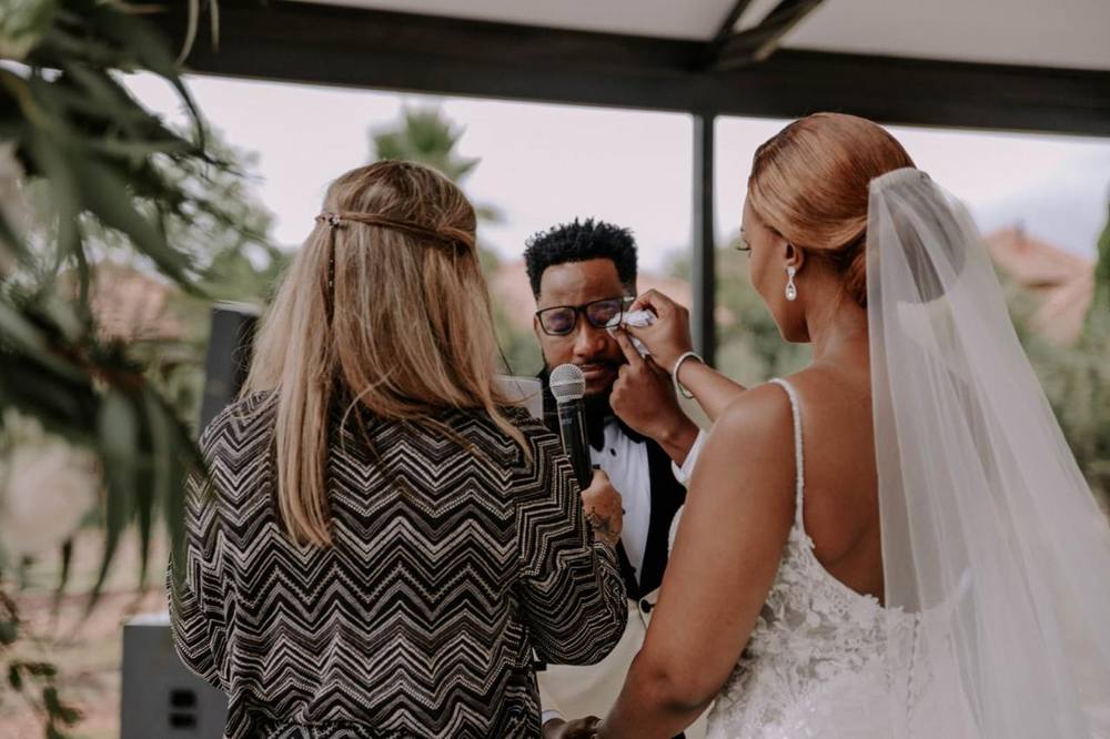 Great-a-tude wedding ceremony moment 48
