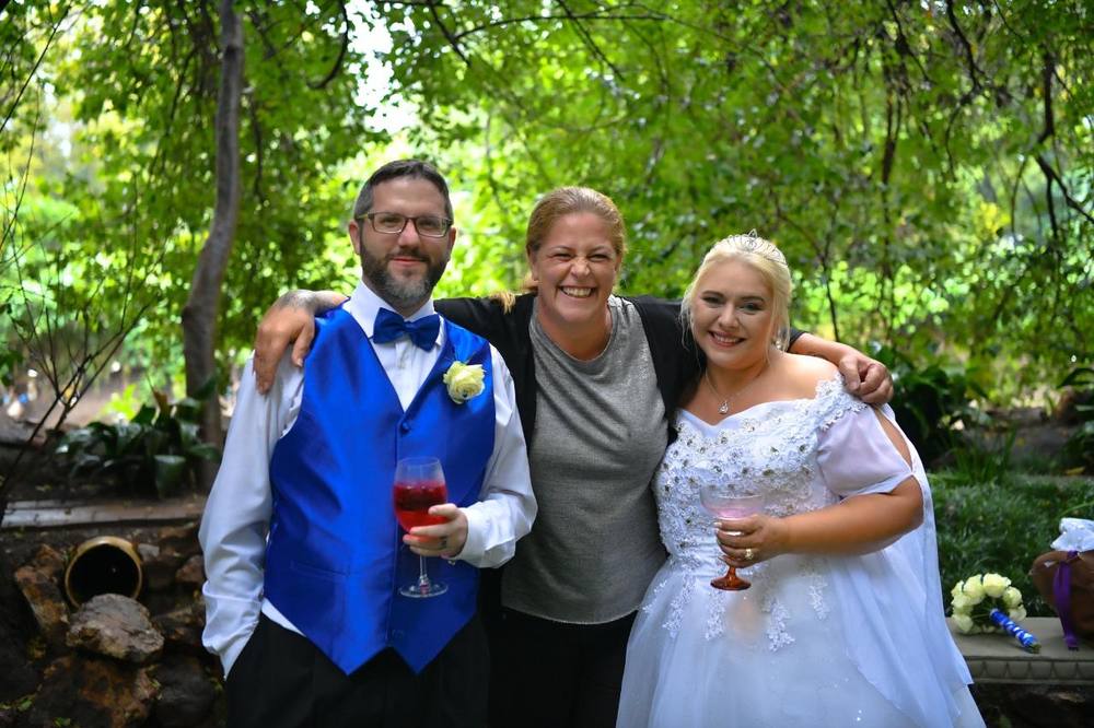 Great-a-tude wedding ceremony moment 51