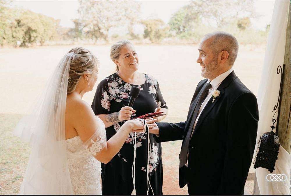 Great-a-tude wedding ceremony moment 53