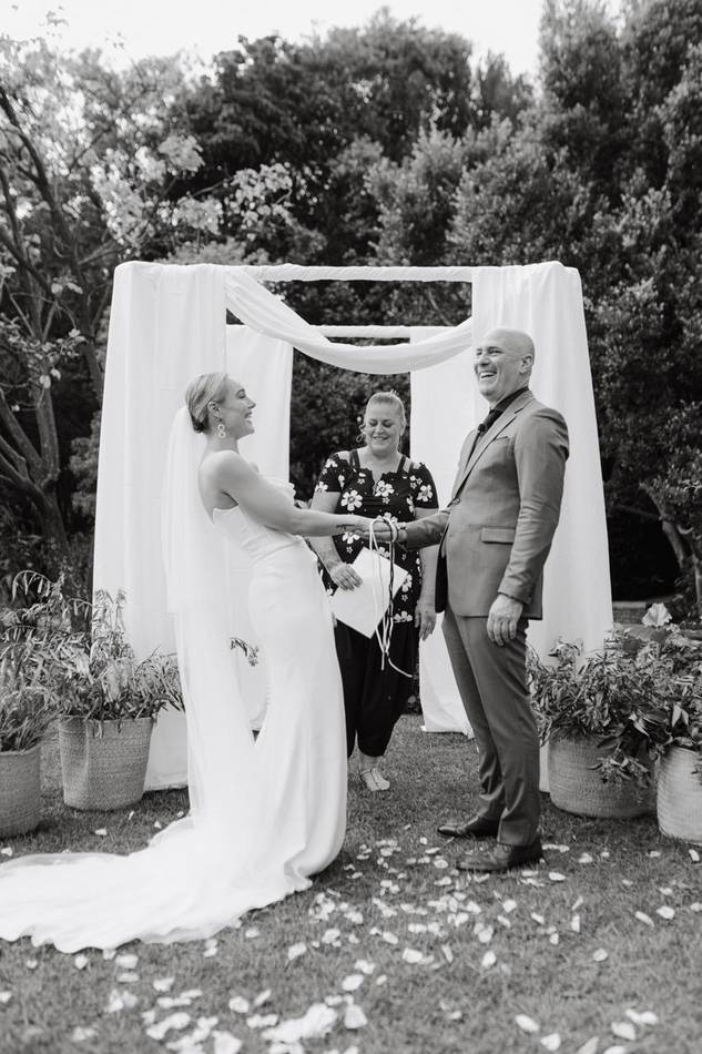Great-a-tude wedding ceremony moment 6